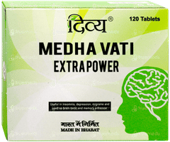 Patanjali Divya Medha Vati Extra Power Tablet 30